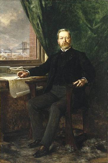 Theobald Chartran Portrait of Washington A. Roebling China oil painting art